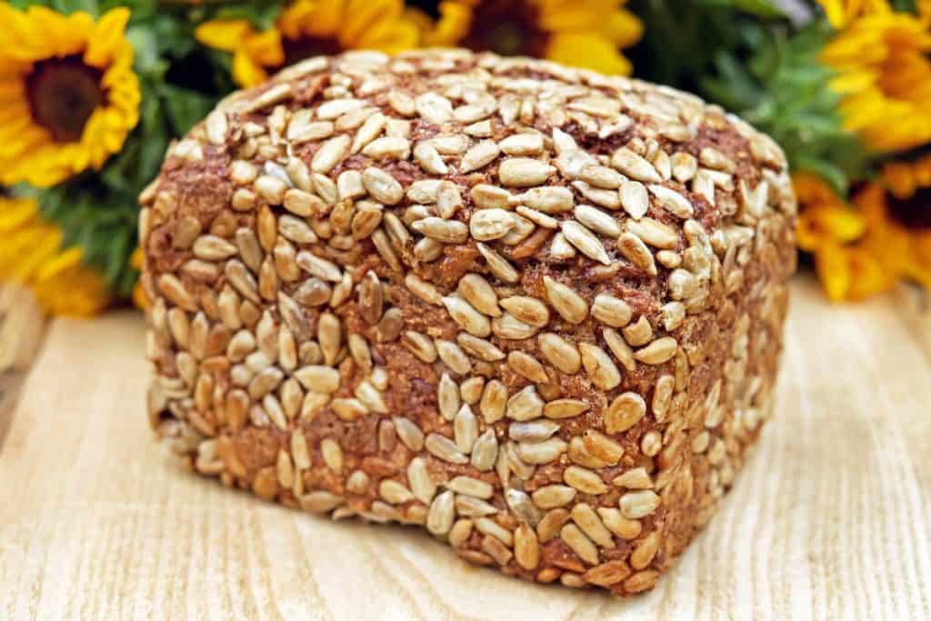 Sourdough bread with sunflower seeds